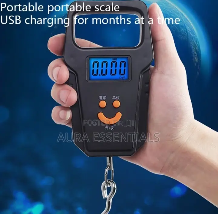 50kg LCD Electronic Digital Scale Pocket Luggage Scale