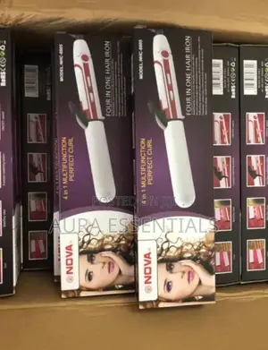 Nova 4 in 1 Hair Straightener, Curler