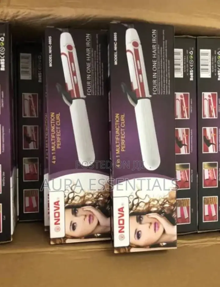 Nova 4 in 1 Hair Straightener, Curler