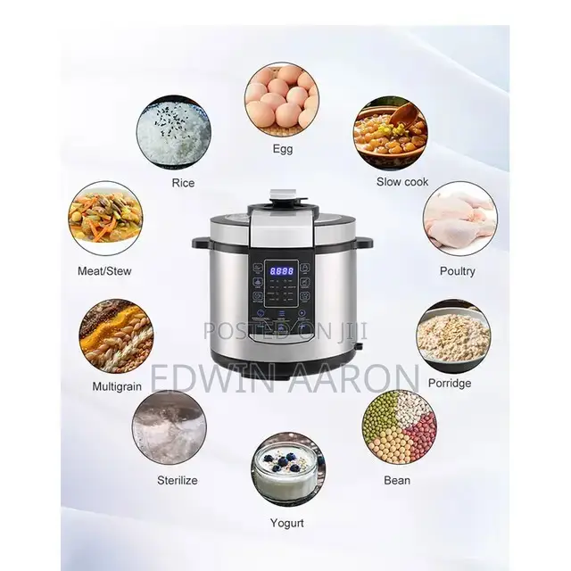 6ltrs Hoffmans Electric Pressure Cooker 14 in 1