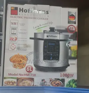 6ltrs Hoffmans Electric Pressure Cooker 14 in 1