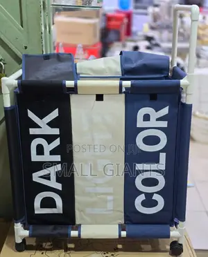 Sorter Laundry Basket With Wheels and Handle