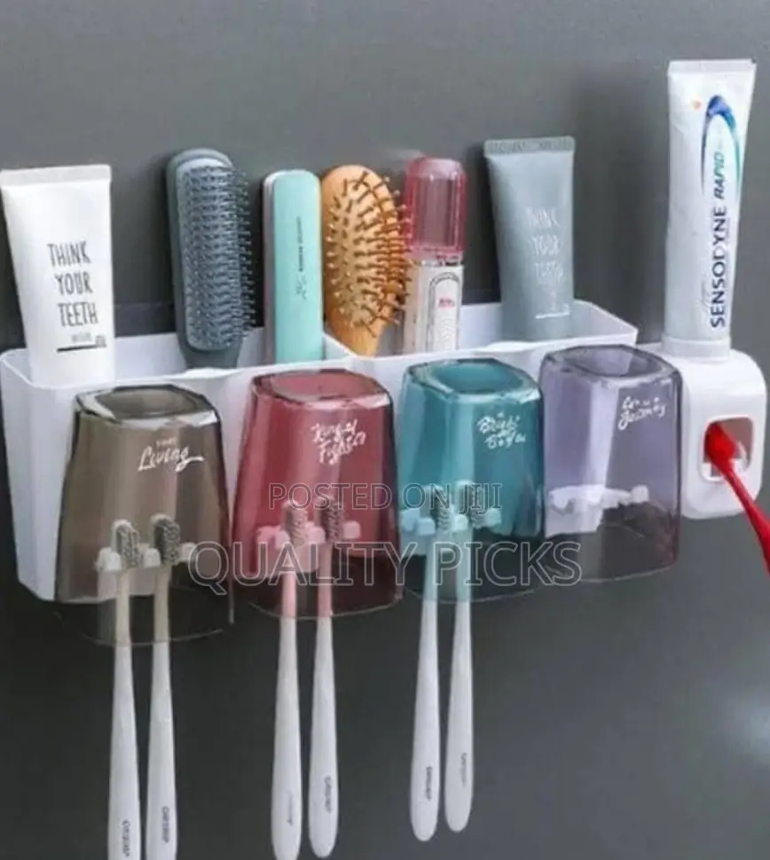 Mounted Toothbrush Holder