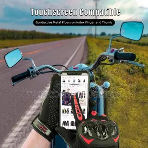 Riding Glove With Touch Sensor