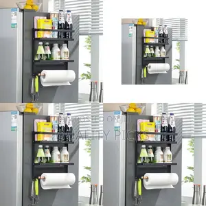 Kitchen Fridge Storage Rack