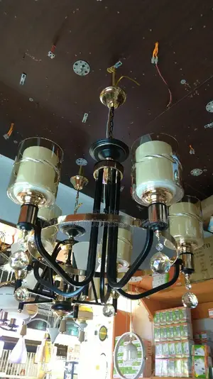 Designer Lighting Contemprory Glass Metal Chandelier