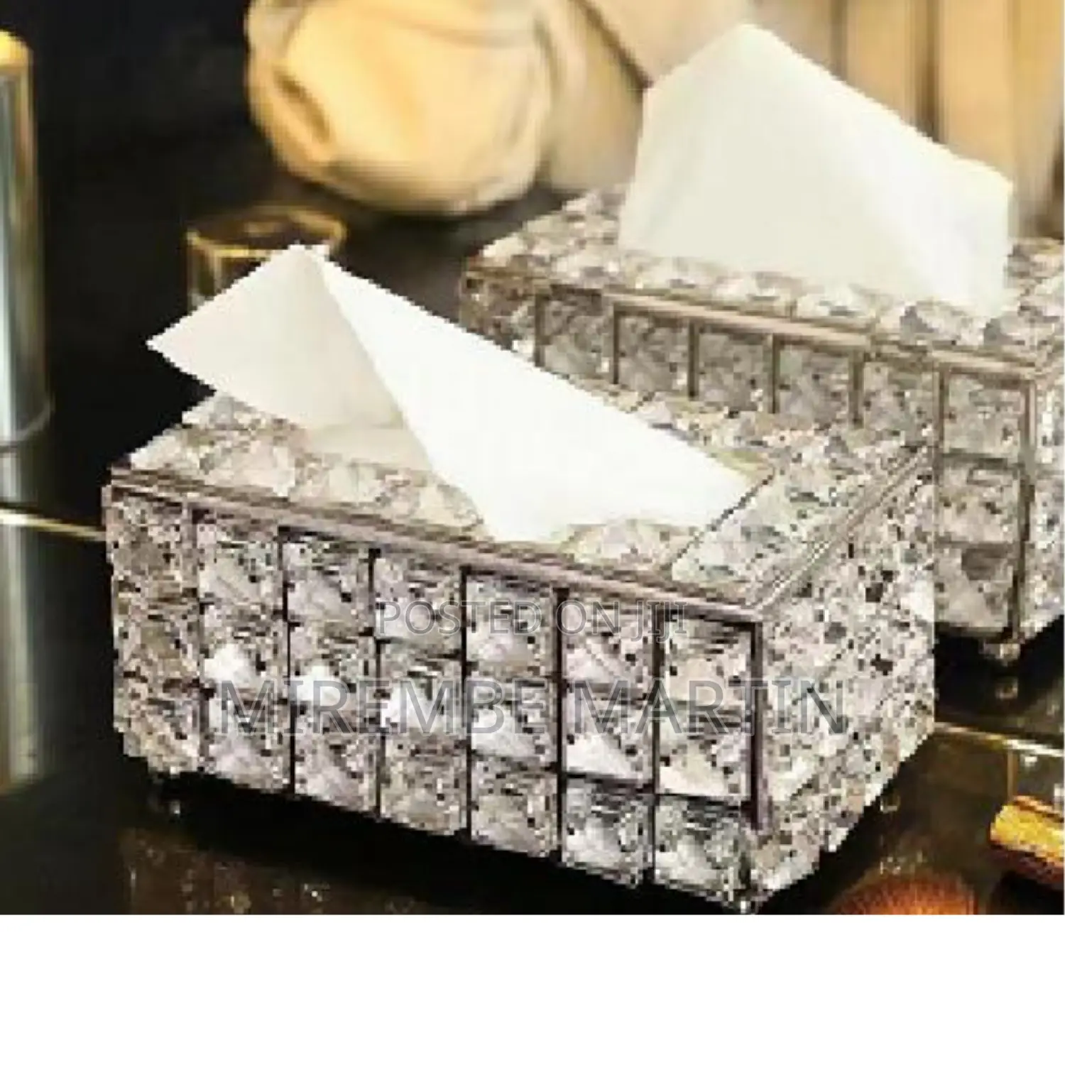 Acrylic Tissue Holder.