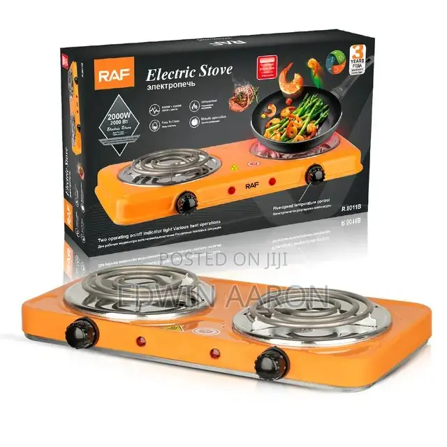 RAF Electric Double Stove
