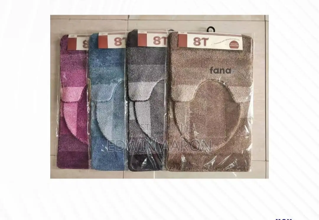 3pcs Set of Bathroom Mats