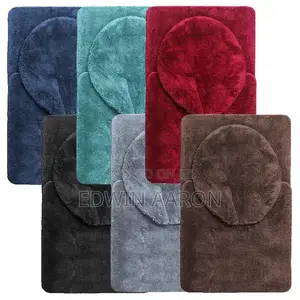 3pcs Set of Bathroom Mats