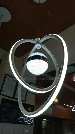 Modern LED Chandelier High Ceiling for Entryway Foyer