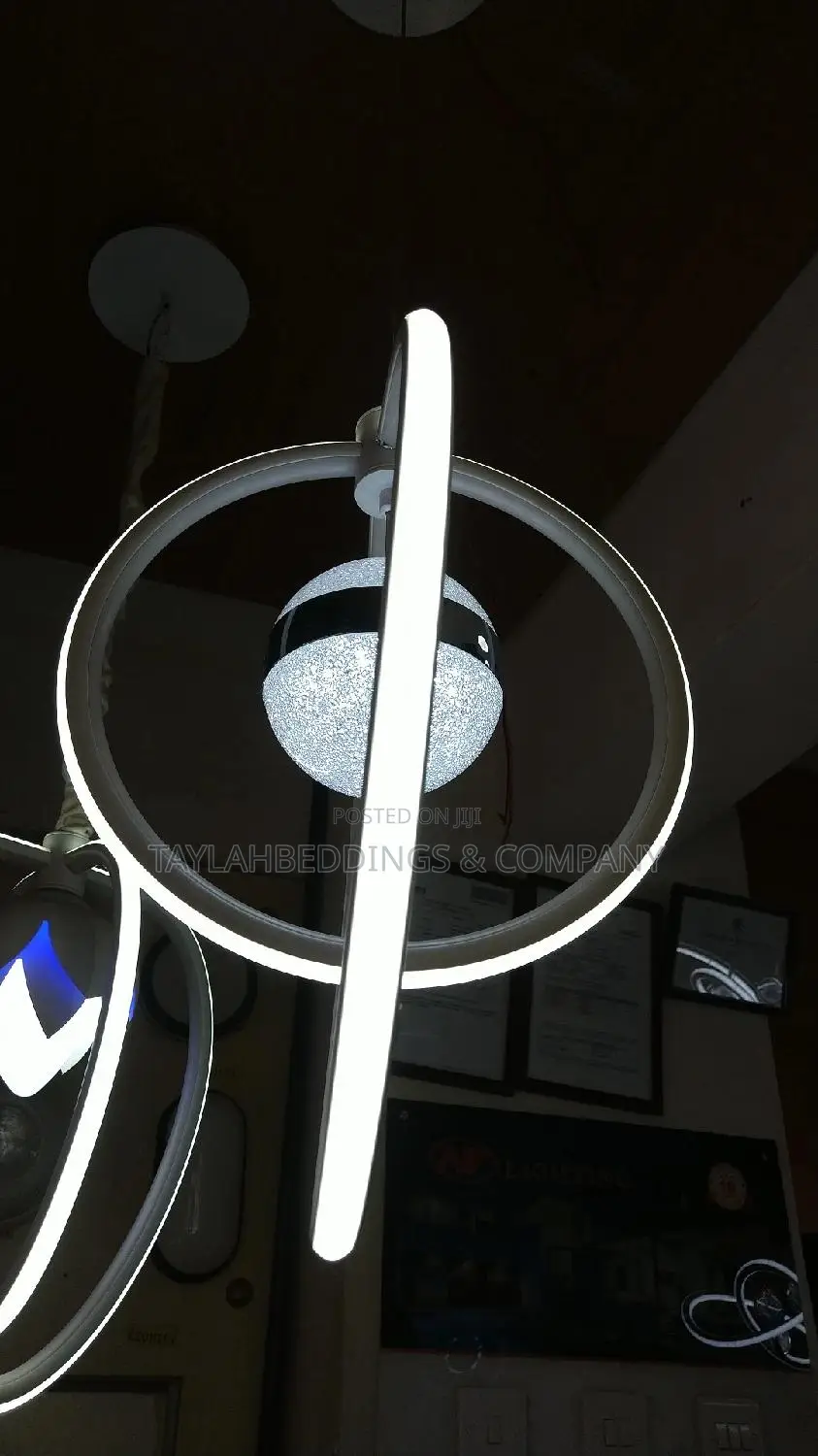 LED Modern Chandeliers for Dining Room, Dimmable Chandelier