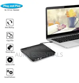External Dvd Cd Drive Usb 3.0 Burner Writer Drive Player