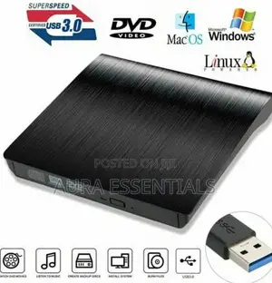 External Dvd Cd Drive Usb 3.0 Burner Writer Drive Player