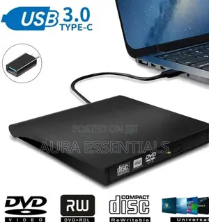 External Dvd Cd Drive Usb 3.0 Burner Writer Drive Player