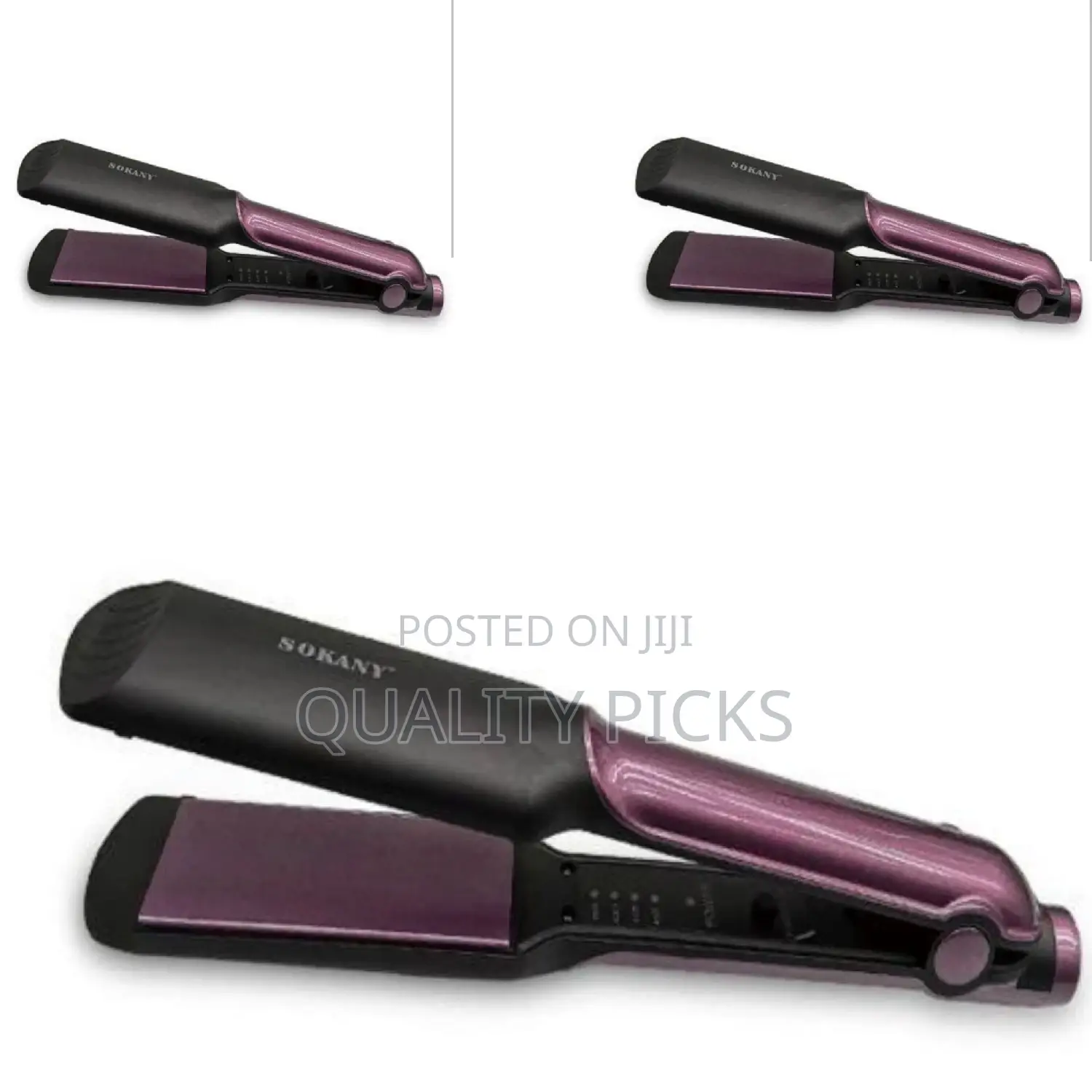 Electric Sokany Hair Straightener Iron
