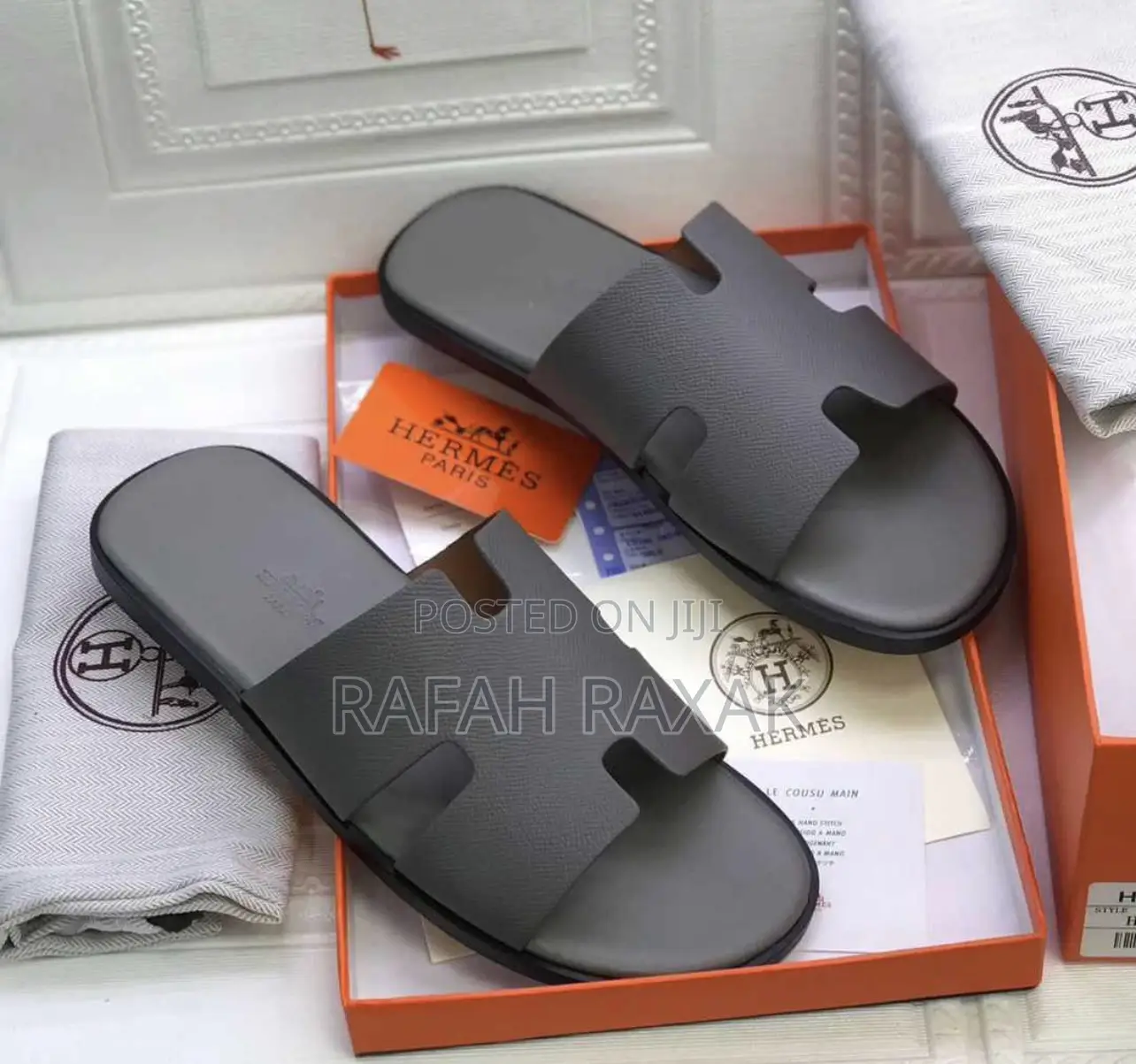 Original Classic Casual Hermes Push in Sandals