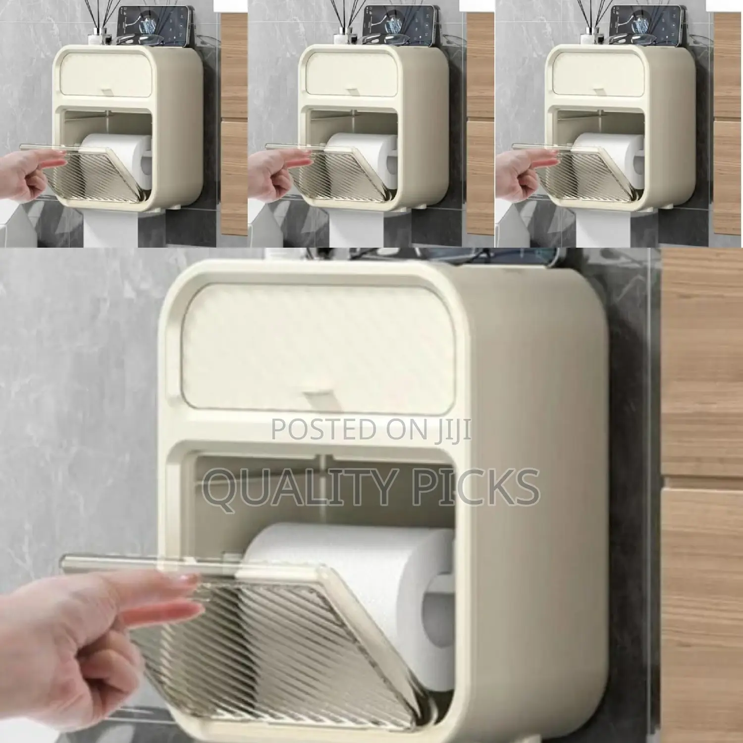Mounted Toilet Paper Dispenser