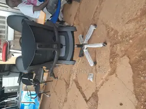 Black Back Holding Office Chair