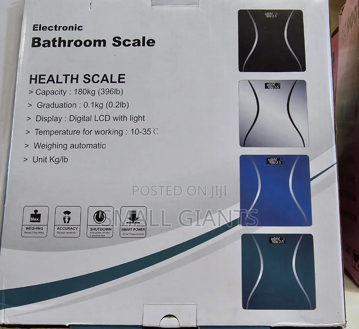 New Electronic Bathroom Health Scale