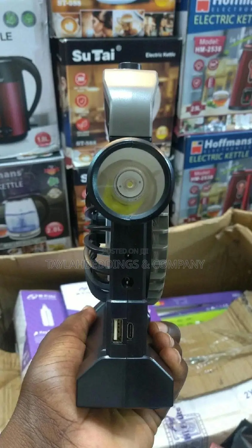 High Quality Solar Fan With Lamp