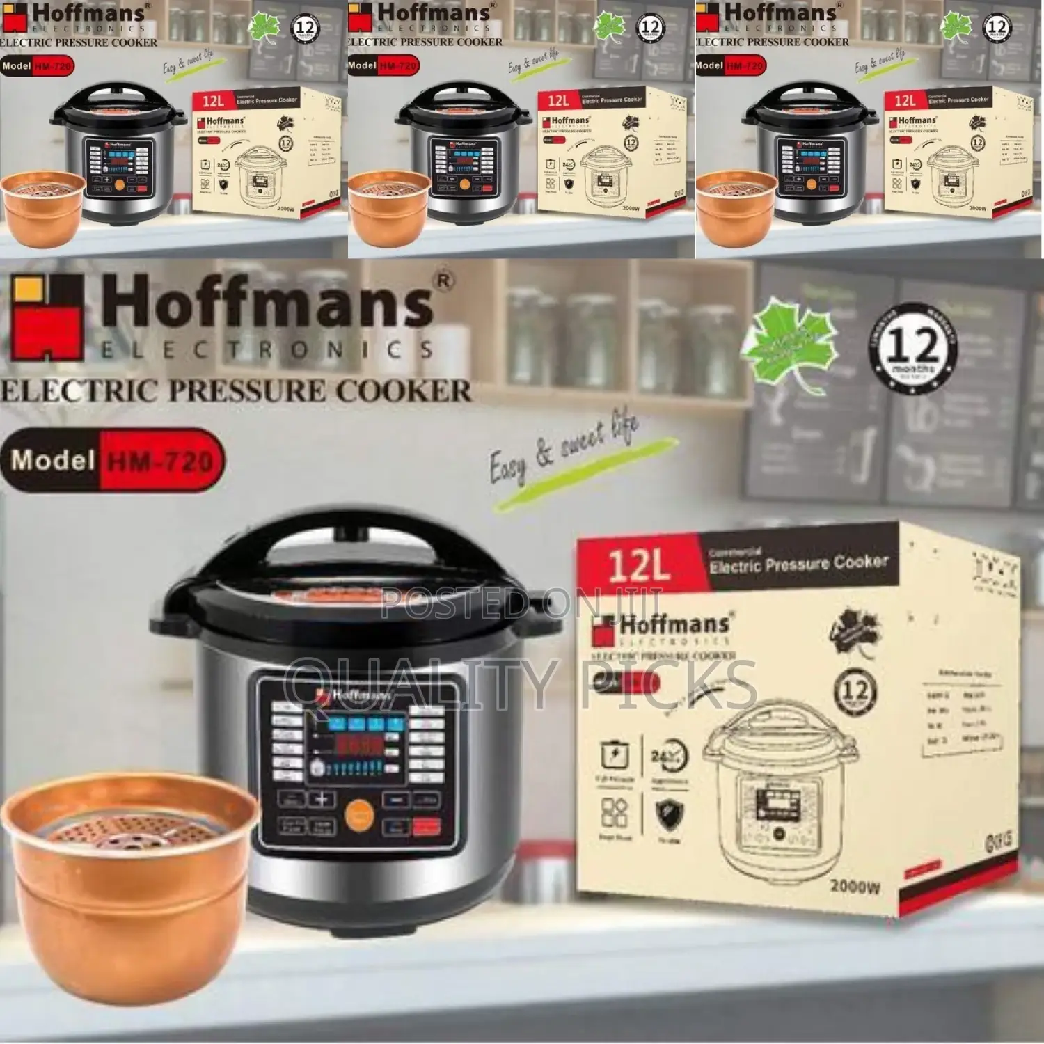 Electric Hoffman's Pressure Cooker