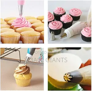 52-Pieces Steel Icing / Cake Decorating Nozzle Tips