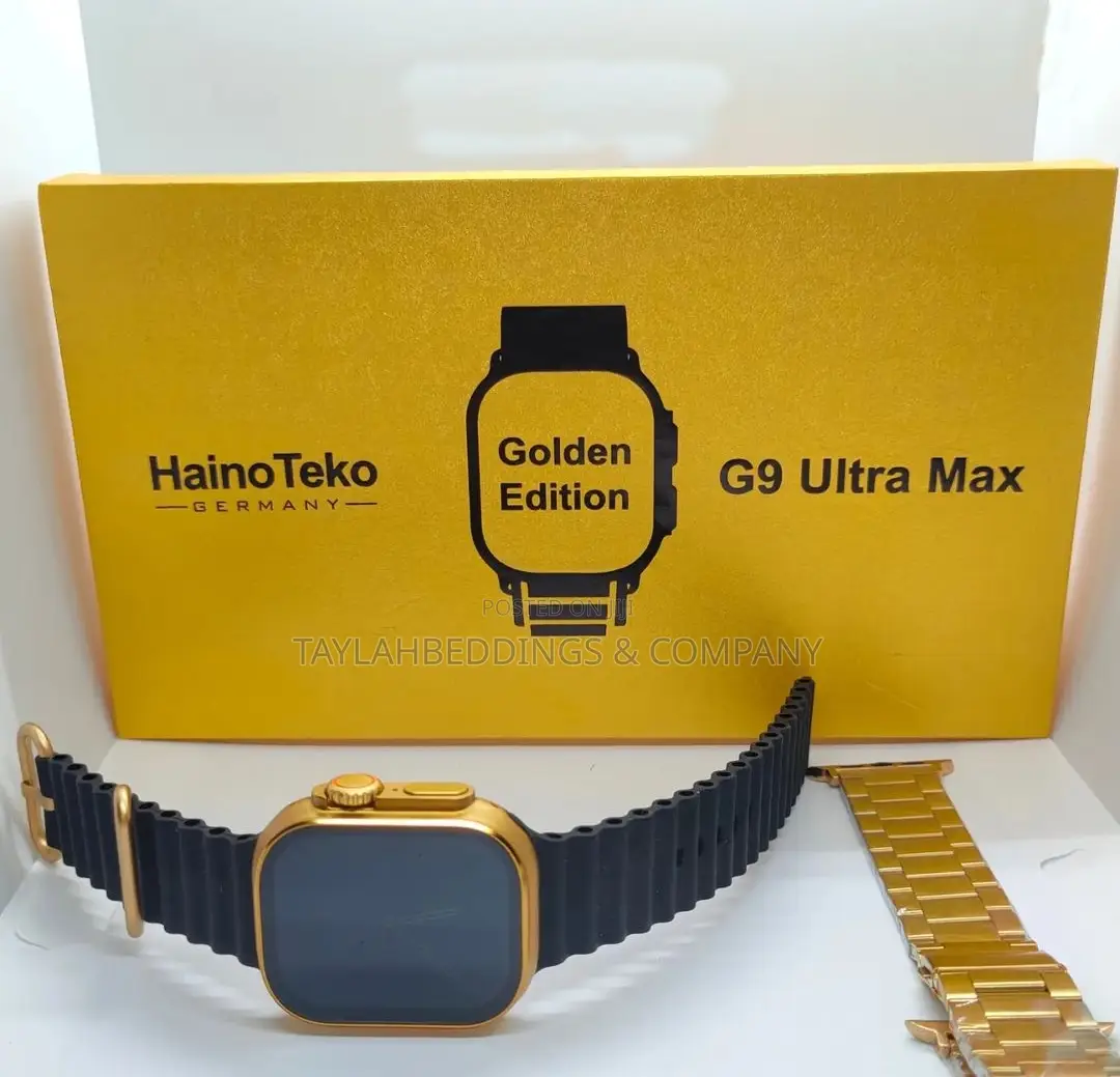 G9 Ultra Max Gold Smartwatch
