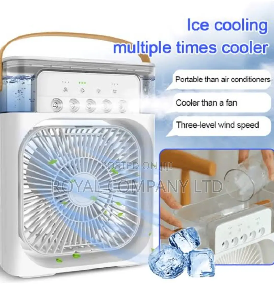 Air Cooler With a Simple Modified Fan