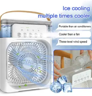 Air Cooler With a Simple Modified Fan