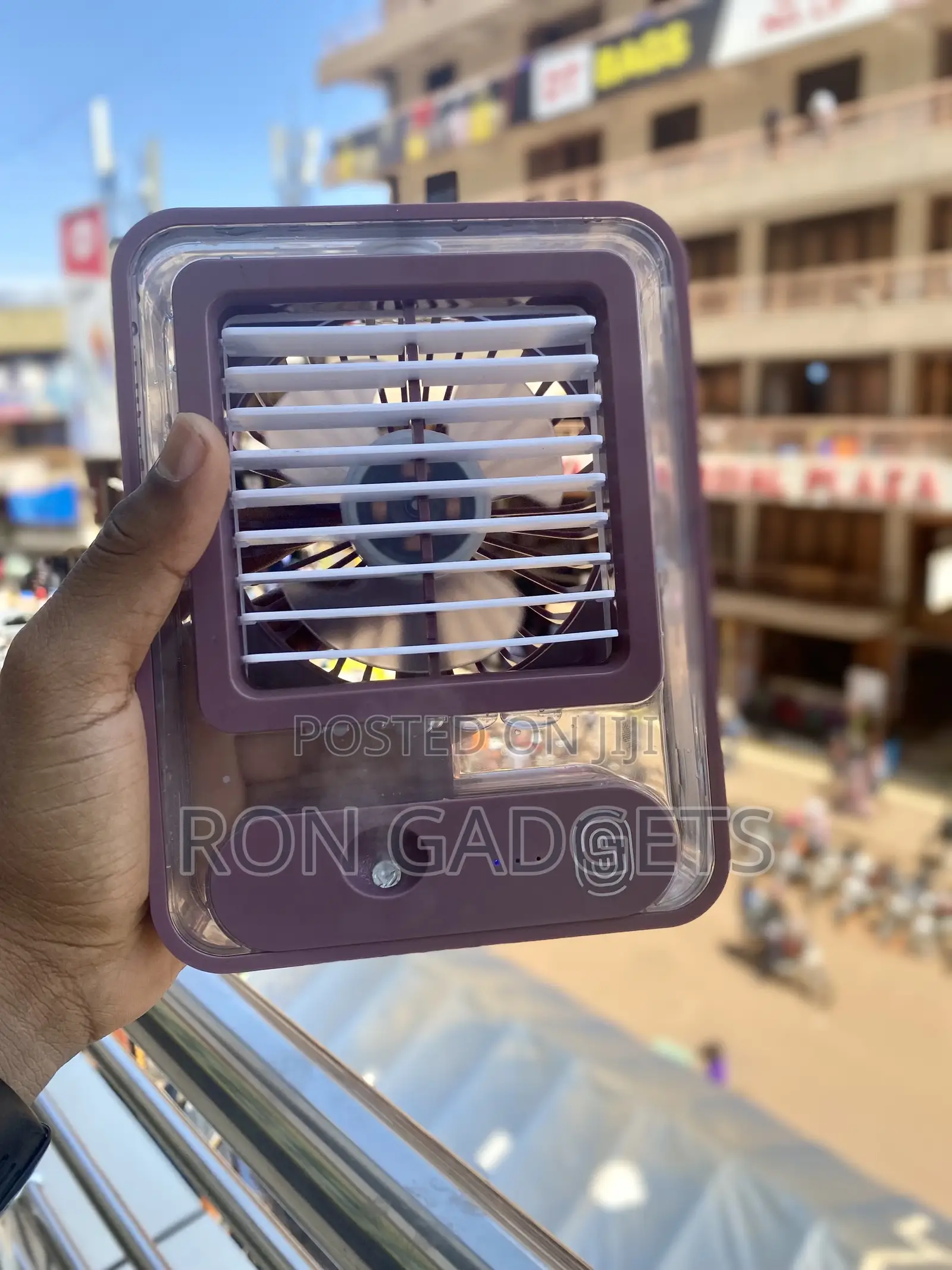 Desk Fan With Humidifier