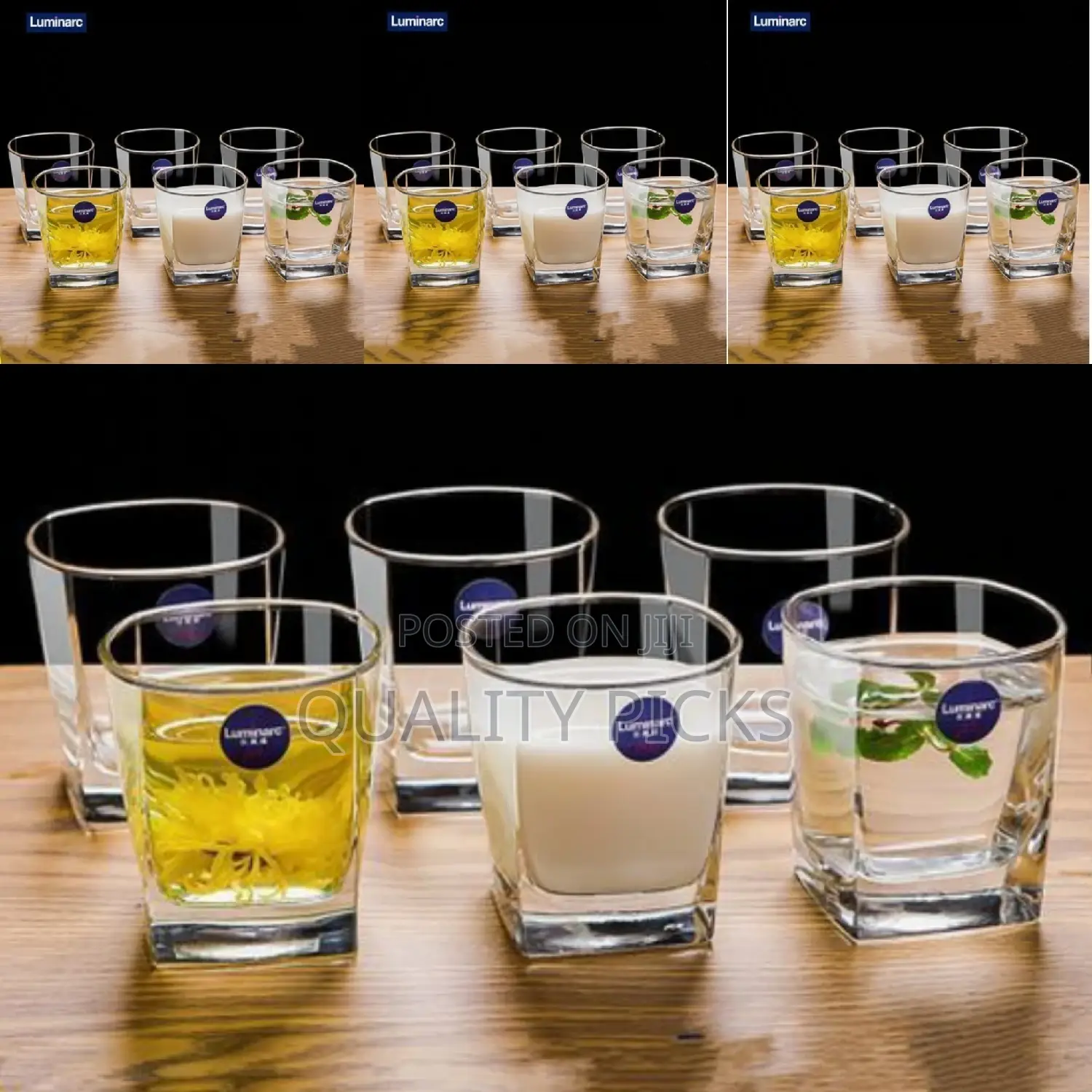 Dozen of Luminarc Water Glass
