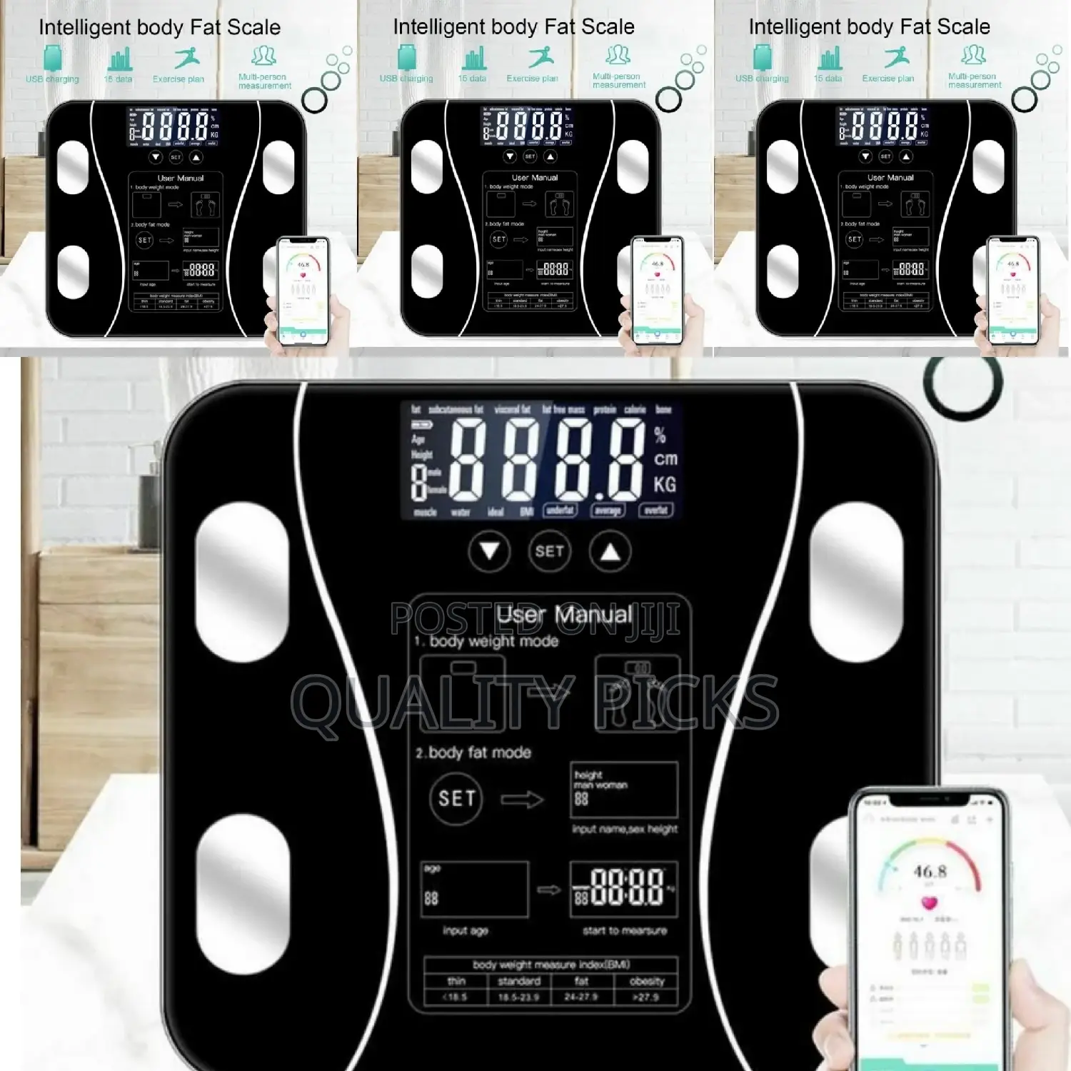 Digital Glass Foot Scale