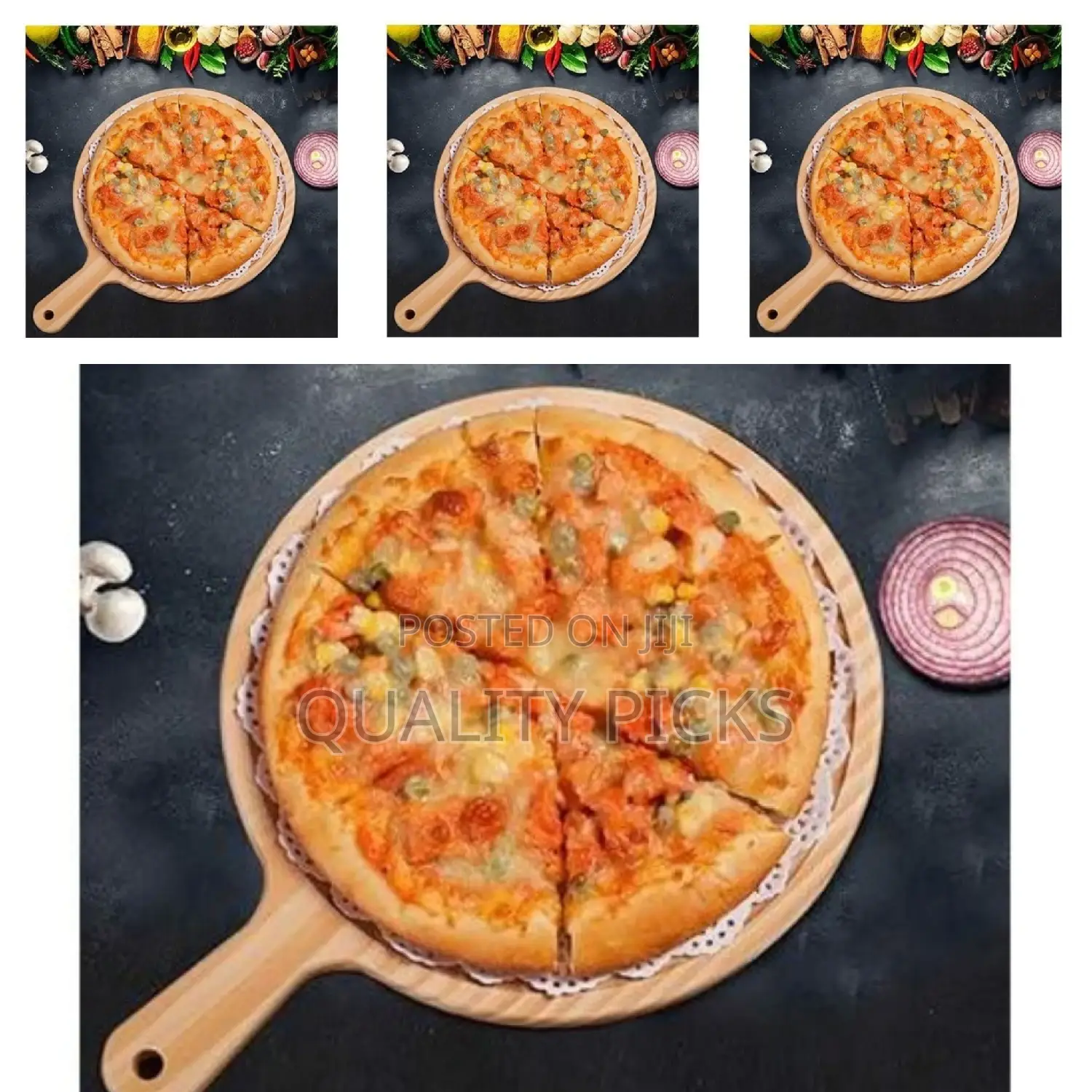 Brand Wooden Pizza Plate
