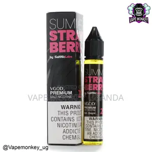Vgod Saltnic Summer Strawberry 30ml Nic Salt Vape Juice