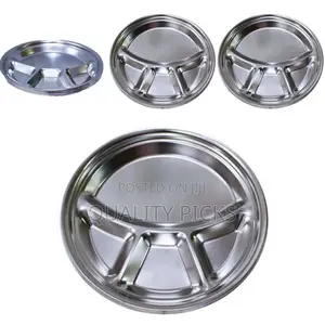 Stainless Plate Set