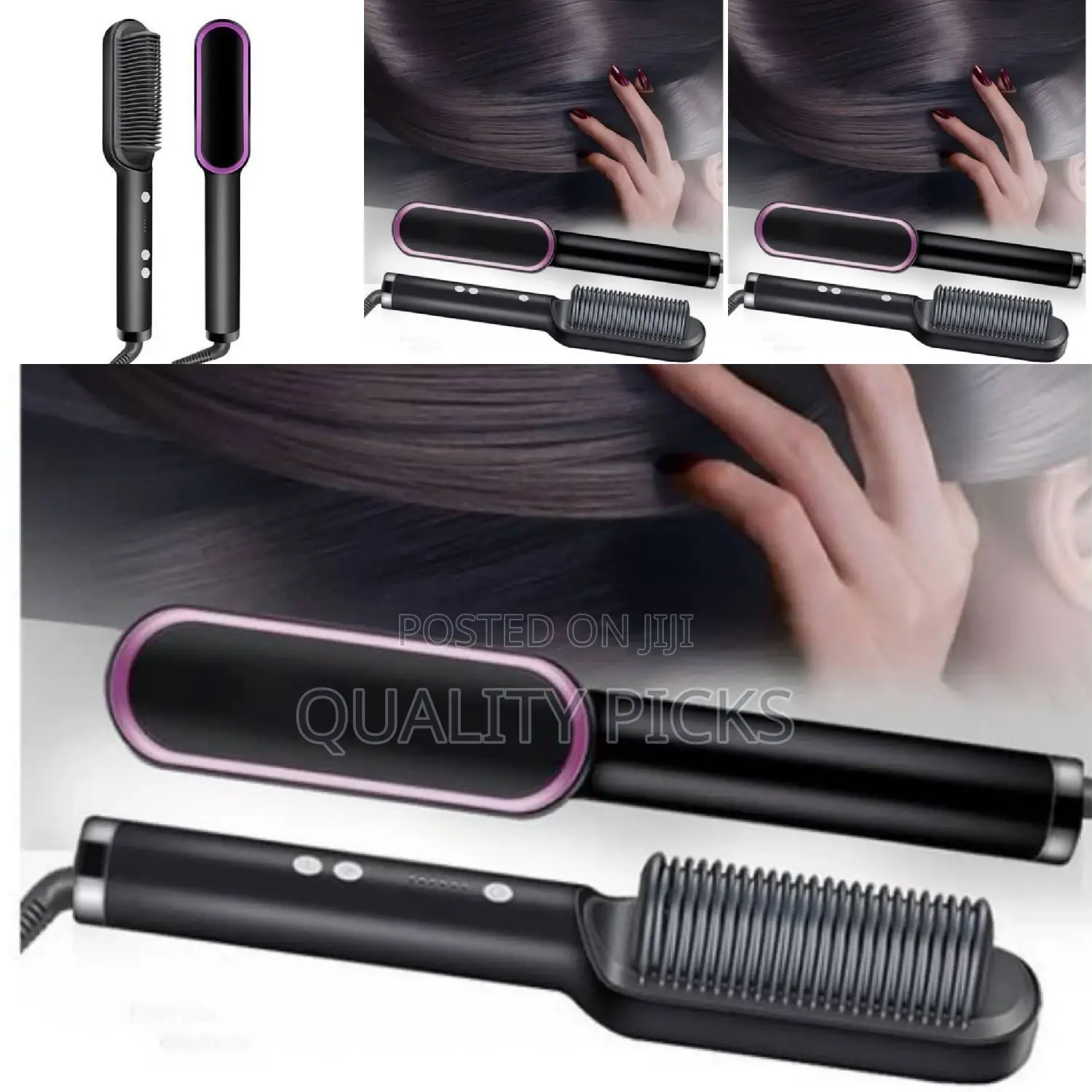 2 in 1 Electric Hair Straightener