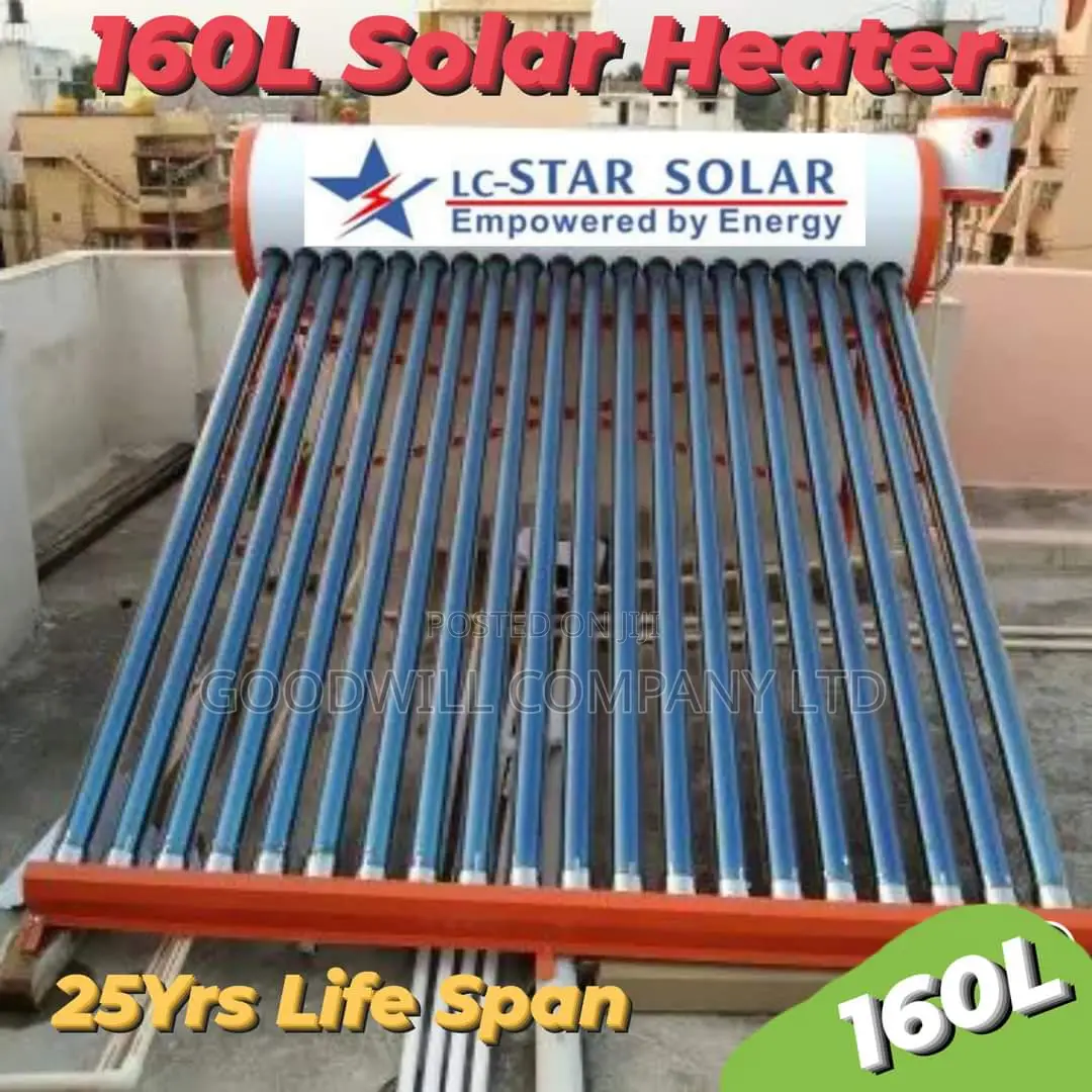 160L Solar Water Heater 24/7 Warm Water