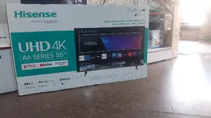 Hisense 55 Smart UHD Flat Screen Flameless.
