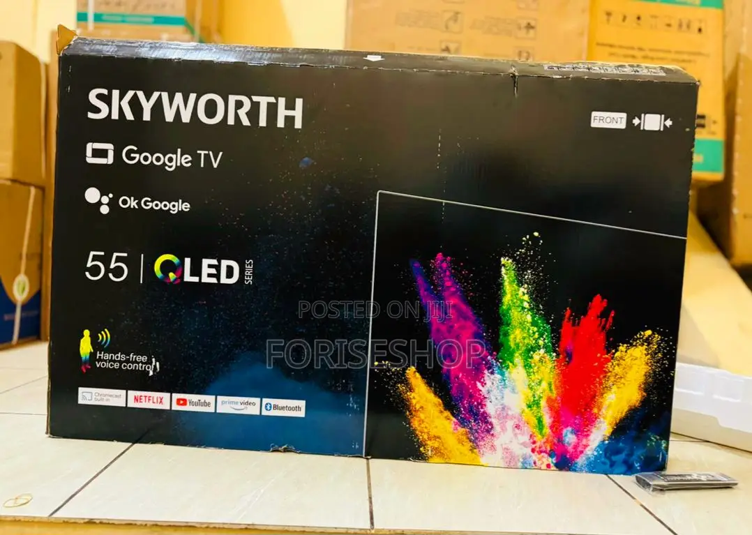 Skyworth 55inch Qled TVS Available