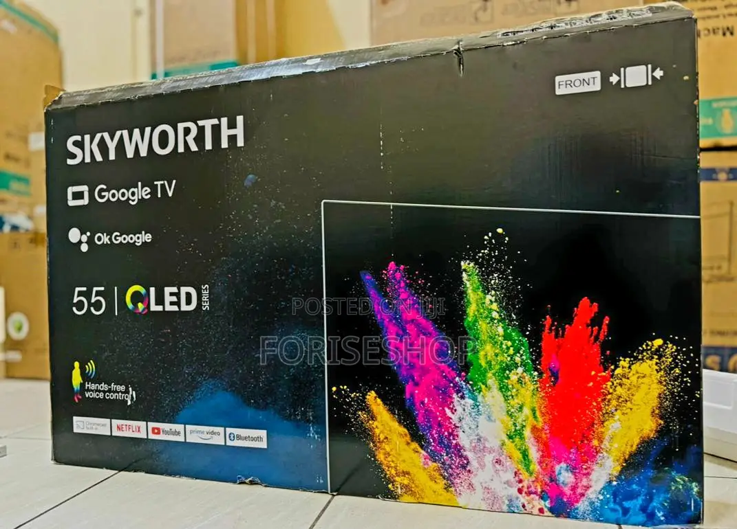 Skyworth 55inch Qled TVS Available