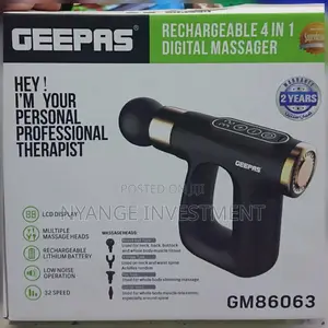 Digital Massager. 4in1 Geepas Digital Massager. Massager