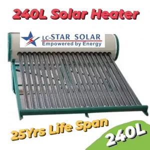 240 Liters Solar Water Heater Fast Sun Heating