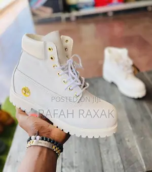 Original White 6 Inch Waterproof Leather Timberland Boots