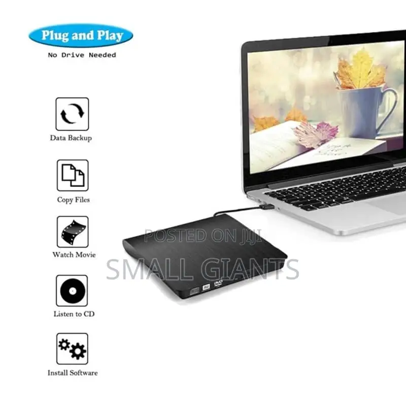 External DVD Cd Drive Usb 3.0 Burner Writer Drive Player
