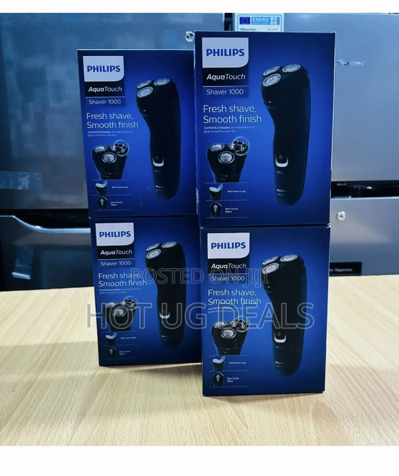 Philips Rechargeable Electric Shaver Wet Dry -Blue/Black