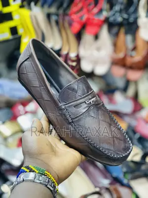 Original Dark Tan Salvatore Ferragamo Flat Sole Moccasins