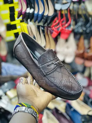 Original Dark Tan Salvatore Ferragamo Flat Sole Moccasins