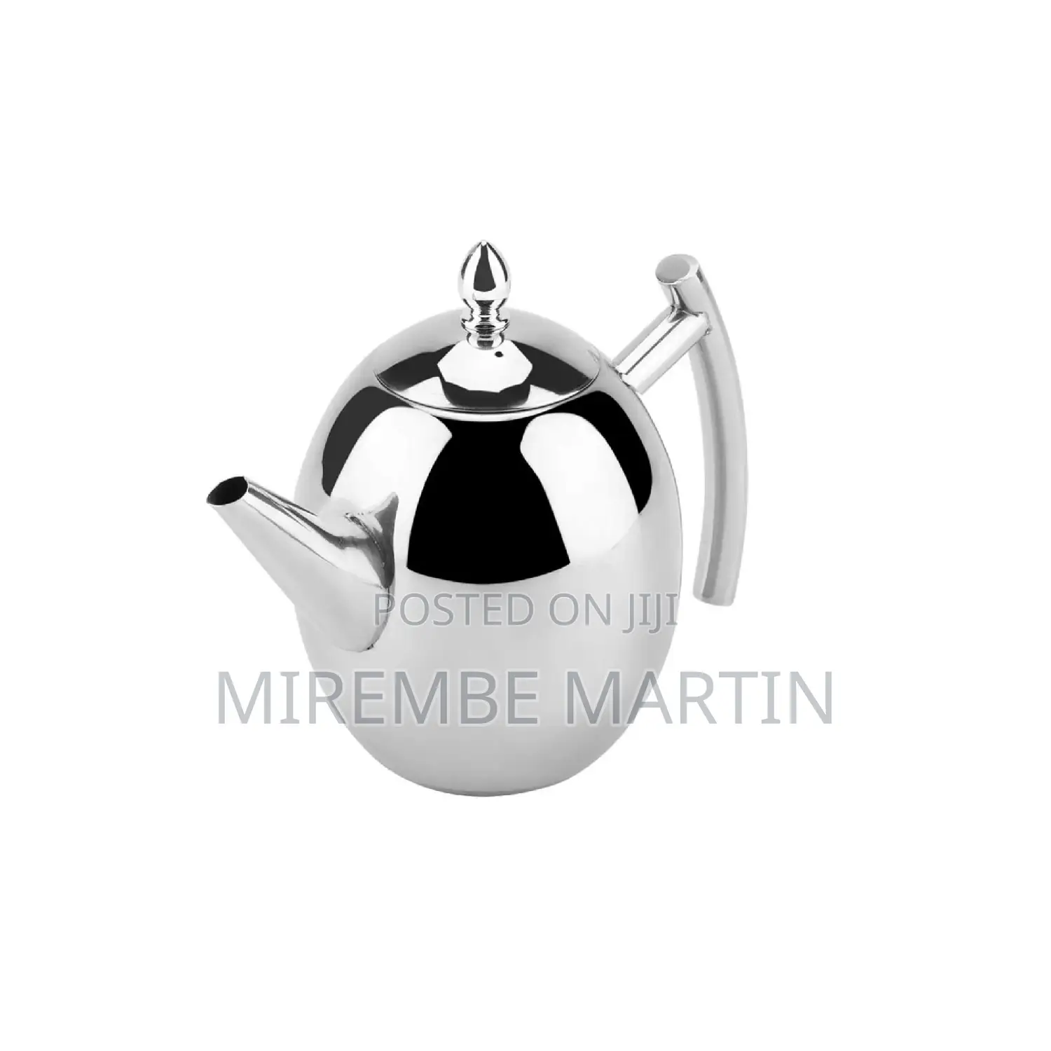 Stainless Steel Coffee Teapot.