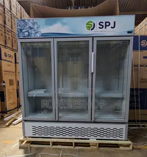 SPJ 1500ltrs 3way Door Chiller Display Refrigerator